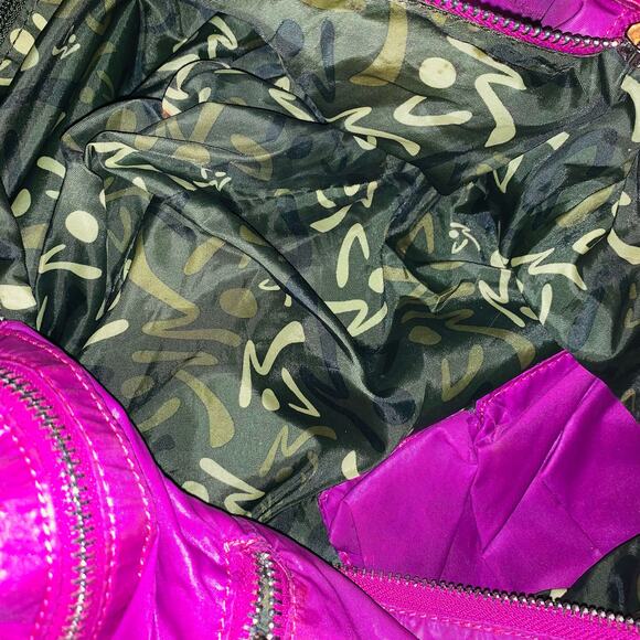 Zumba Large Fuchsia Nylon Crossbody - Picture 11 of 11